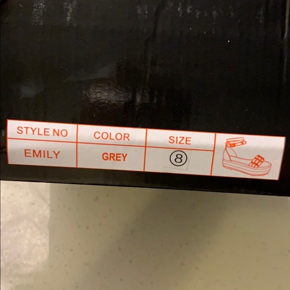 CCOCCI Grey Emily Espadrille Sandals - Picture 3 of 3